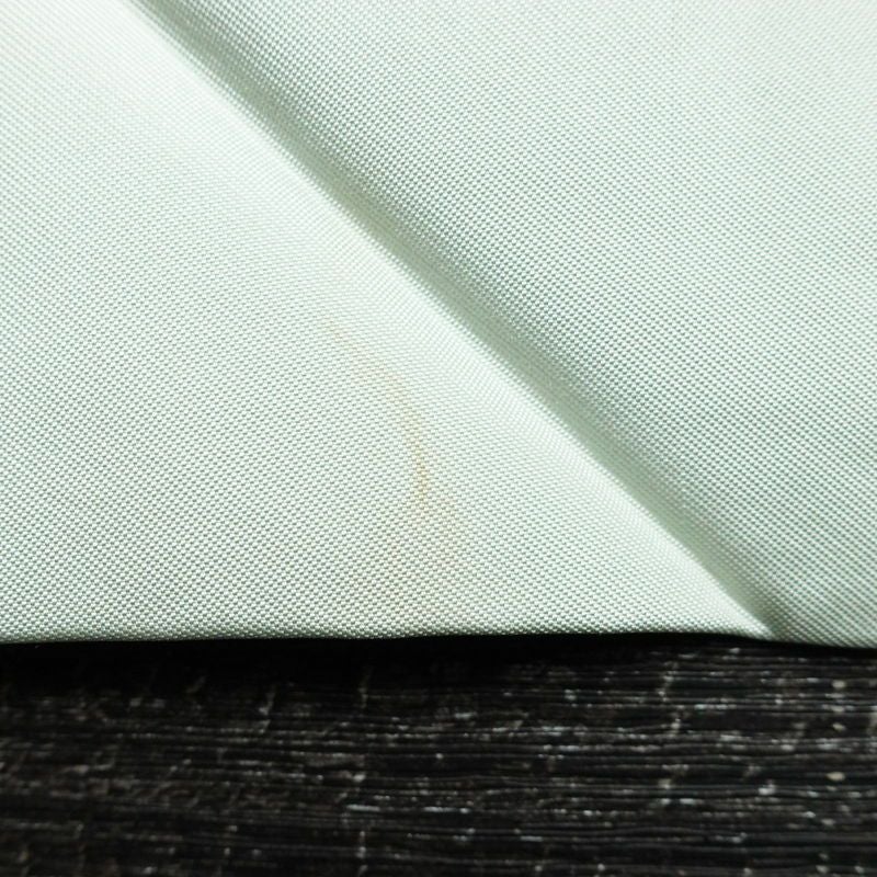 名古屋帯 太鼓柄 正絹 花柄 名古屋仕立て 緑・うぐいす色_画像14