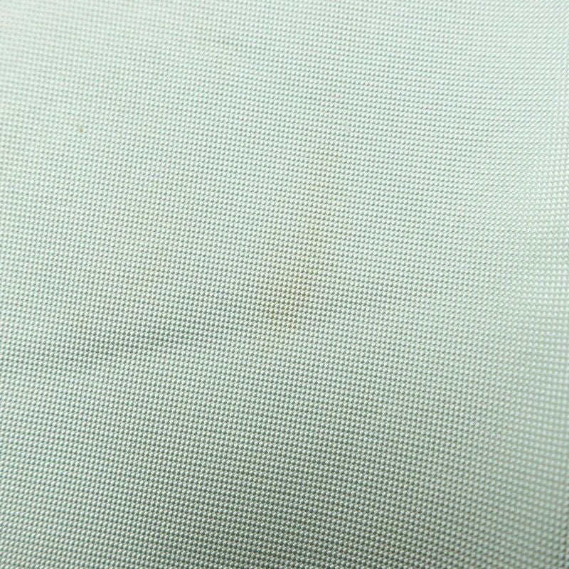 名古屋帯 太鼓柄 正絹 花柄 名古屋仕立て 緑・うぐいす色_画像16