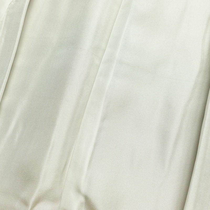 付け下げ 螺鈿 盛り上げ箔 綸子 正絹 古典柄 袷仕立て 身丈154.5cm 裄丈64cm 箔 ベージュ_画像19