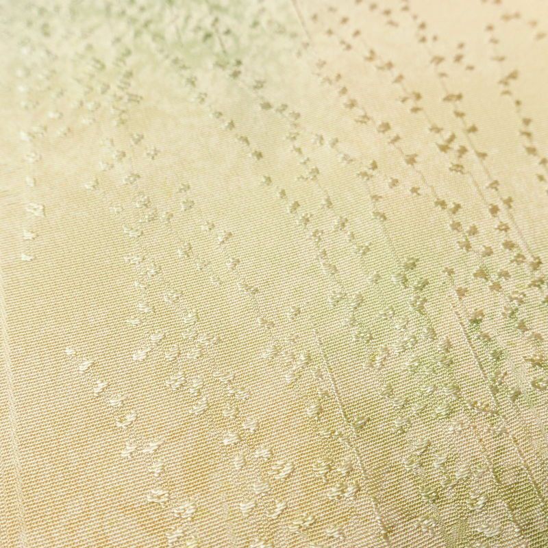 小紋 正絹 幾何学柄・抽象柄 袷仕立て 身丈158cm 裄丈65.5cm 橙_画像7