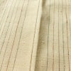 紬 しつけ糸付き 正絹 縞柄・線柄 袷仕立て 身丈161cm 裄丈68.5cm ベージュ_画像8