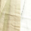 紬 しつけ糸付き 正絹 縞柄・線柄 袷仕立て 身丈161cm 裄丈68.5cm ベージュ_画像16