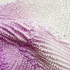 帯揚げ 良品 絞り 絞り 正絹 ぼかし 幾何学柄・抽象柄 紫・藤色_画像11