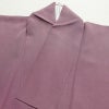 色無地 縮緬 一つ紋付き 正絹 無地 袷仕立て 身丈154.5cm 裄丈65cm 紫・藤色_画像15