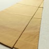 袋帯 太鼓柄 美品 一般用 正絹 幾何学柄・抽象柄 刺繍 黄・黄土色_画像8