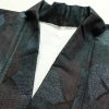 アンティーク着物 しつけ糸付き 正絹 幾何学柄・抽象柄 袷仕立て 身丈149cm 裄丈65cm 青・紺_画像16