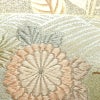 袋帯 六通柄 フォーマル用 正絹 花柄 菖蒲 紅葉 芍薬 紫陽花 箔 刺繍 帯 金・銀_画像5
