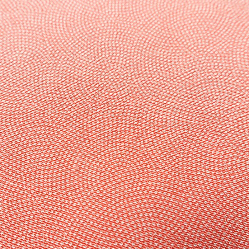 小紋 鮫小紋 縮緬 江戸小紋 正絹 古典柄 袷仕立て 身丈159.5cm 裄丈67cm 着物 ピンク_画像7