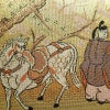 袋帯 六通柄 フォーマル用 正絹 人物・動物柄 箔 帯 金・銀_画像5