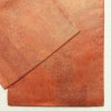 袋帯 全通柄 美品 フォーマル用 正絹 幾何学柄・抽象柄 箔 橙_画像12