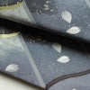 袋帯 六通柄 美品 フォーマル用 正絹 古典柄 金糸 銀糸 帯 桜 花びら 青・紺_画像7