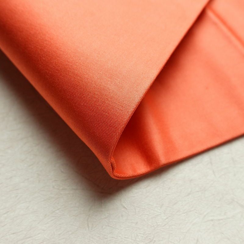 名古屋帯 太鼓柄 美品 正絹 人物・動物柄 名古屋仕立て 帯 鳥 橙_画像10