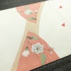 袋帯 太鼓柄 一般用 正絹 花柄 帯 上品 白_画像19