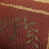 袋帯 ふくれ織 六通柄 良品 一般用 正絹 古典柄 橙_画像3