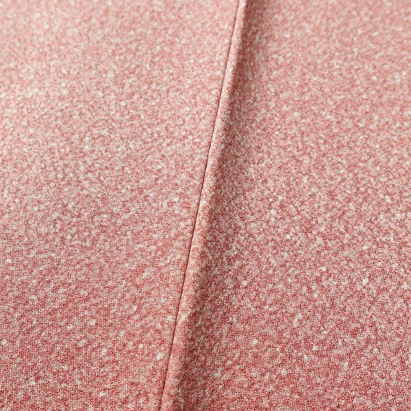 色無地 良品 縮緬 正絹 その他の柄 袷仕立て 身丈154.5cm 裄丈64.5cm 共八掛 ピンク_画像8