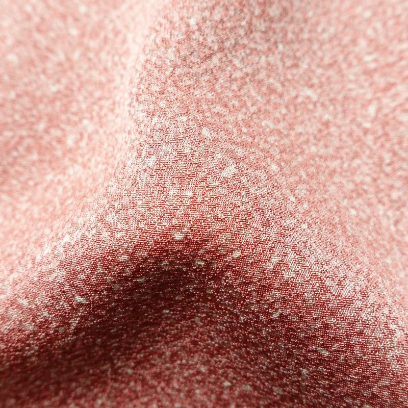 色無地 良品 縮緬 正絹 その他の柄 袷仕立て 身丈154.5cm 裄丈64.5cm 共八掛 ピンク_画像21