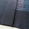 大島紬 証紙あり 絞り 正絹 縞柄・線柄 袷仕立て 身丈162cm 裄丈67cm 青・紺_画像9