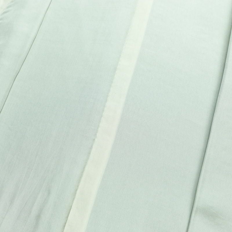 紬 しつけ糸付き 正絹 無地 袷仕立て 身丈157cm 裄丈63.5cm 青・紺_画像16