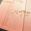 付け下げ 良品 正絹 古典柄 袷仕立て 身丈165.5cm 裄丈67.5cm 箔 フォーマル ピンク_画像4
