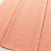 小紋 しつけ糸付き 縮緬 付下小紋 正絹 古典柄 袷仕立て 身丈157.5cm 裄丈64cm ピンク_画像4