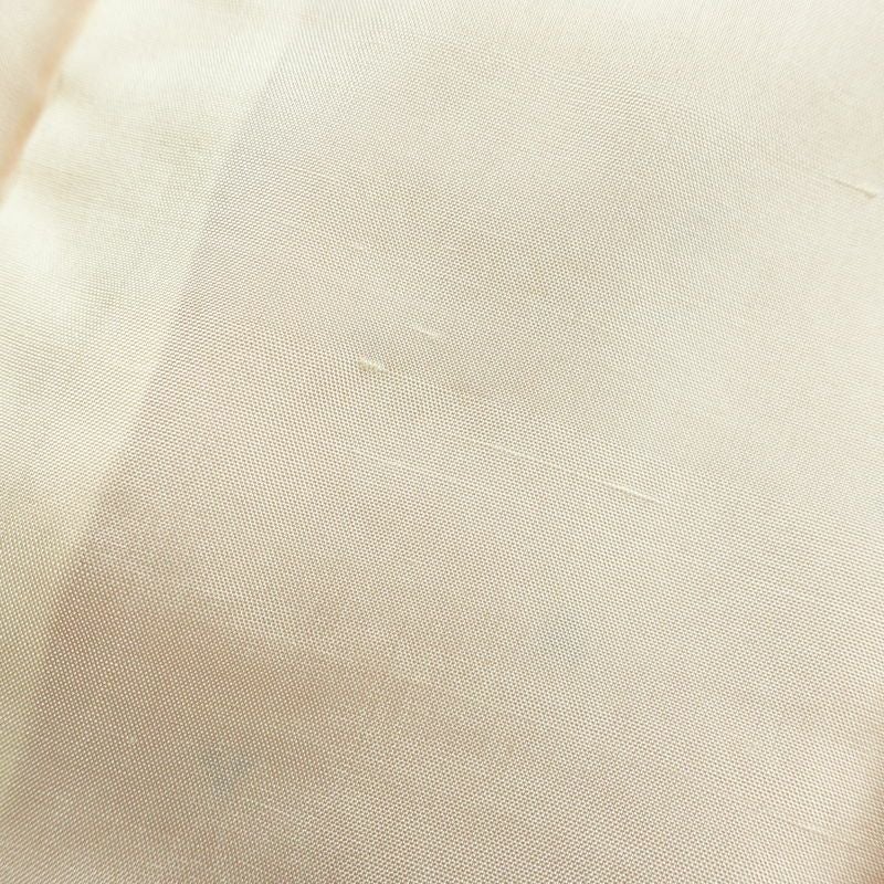 小紋 しつけ糸付き 縮緬 付下小紋 正絹 古典柄 袷仕立て 身丈157.5cm 裄丈64cm ピンク_画像18