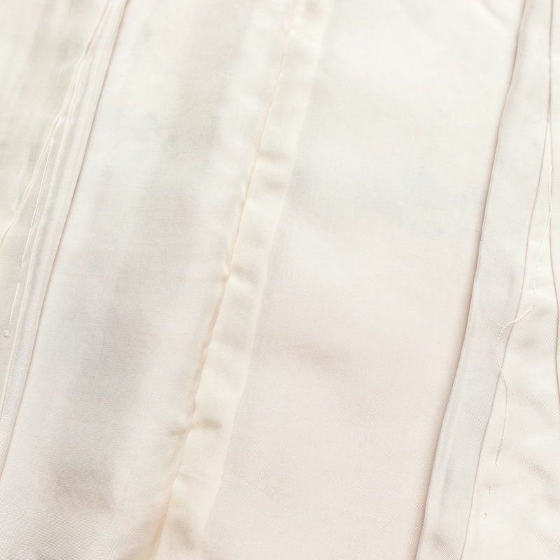 小紋 正絹 風景柄 袷仕立て 身丈160.5cm 裄丈64.5cm 箔 紅葉 菊 芍薬 ピンク_画像18