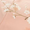 訪問着 縮緬 正絹 古典柄 袷仕立て 身丈160cm 裄丈69cm 箔 梅 菊 萩 ピンク_画像17
