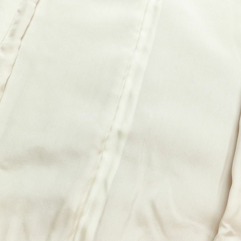 付け下げ 良品 しつけ糸付き 絞り 一つ紋付き 正絹 花柄 袷仕立て 身丈162cm 裄丈65cm ピンク_画像18