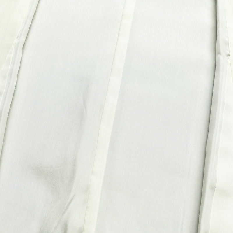 付け下げ 良品 スワトウ刺繍 正絹 古典柄 袷仕立て 身丈158cm 裄丈68.5cm 箔 刺繍 緑・うぐいす色_画像18