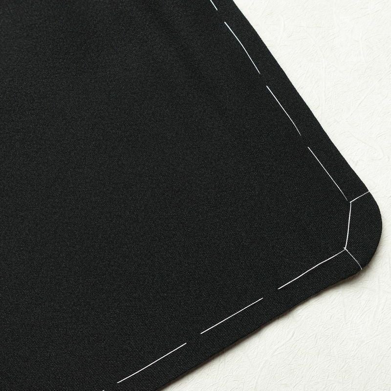 黒留袖 美品 五つ紋付き 桃山蒔絵 落款入り しつけ糸付き 縮緬 正絹 古典柄 袷仕立て 身丈170.5cm 裄丈70.5cm 箔 金彩 黒_画像15