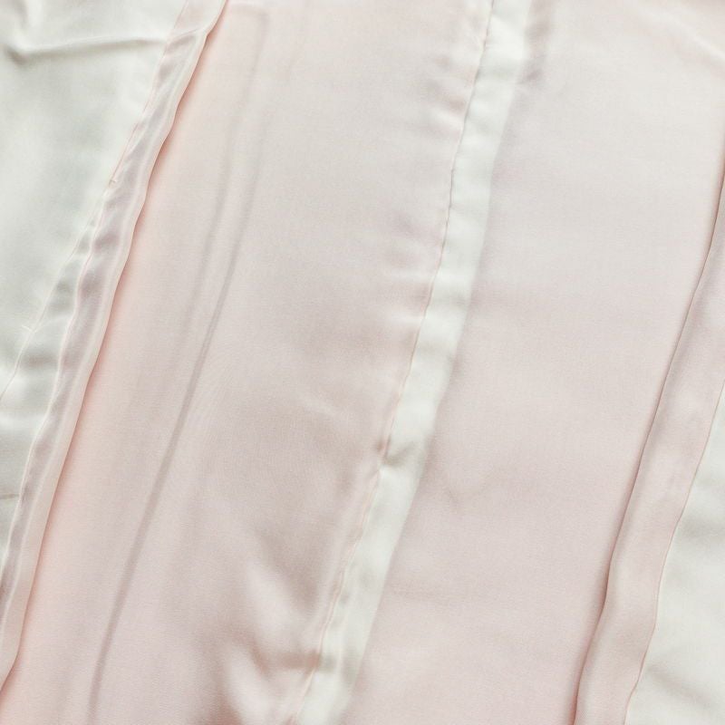 色無地 一つ紋付き 正絹 花柄 袷仕立て 身丈150.5cm 裄丈64cm ピンク_画像18