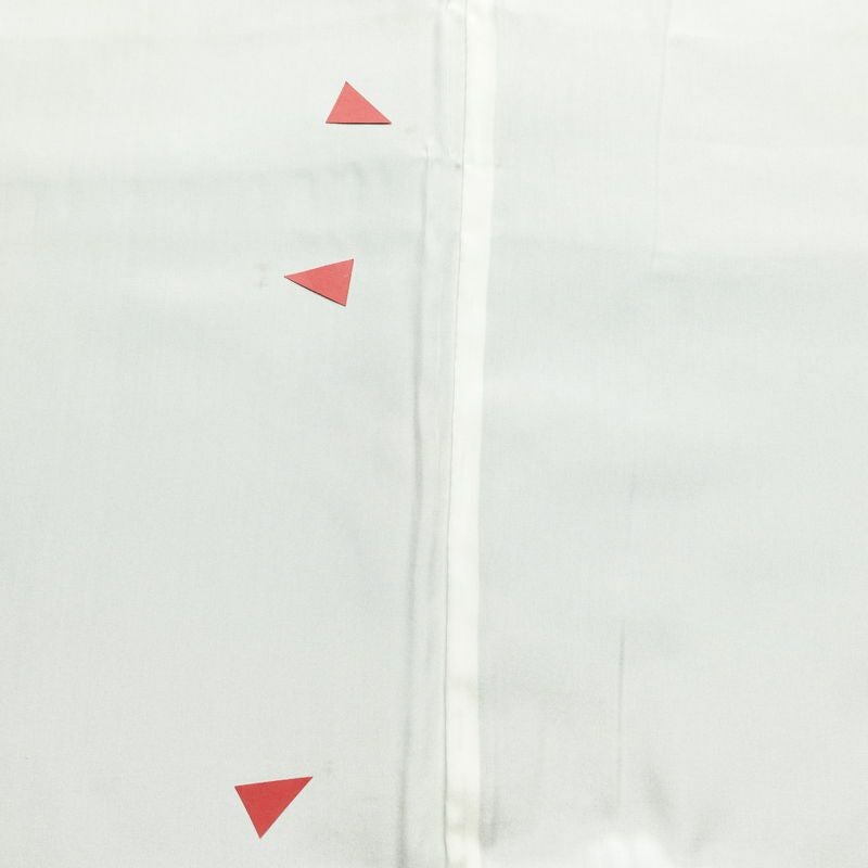 付け下げ 良品 しつけ糸付き 正絹 古典柄 袷仕立て 身丈166cm 裄丈71cm 黒_画像17