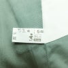 付け下げ 美品 しつけ糸付き 紬地 正絹 その他の柄 袷仕立て 身丈173.5cm 裄丈70cm 緑・うぐいす色_画像20