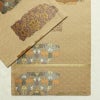 袋帯 六通柄 良品 一般用 正絹 幾何学柄・抽象柄 金糸 帯 黄・黄土色_画像13