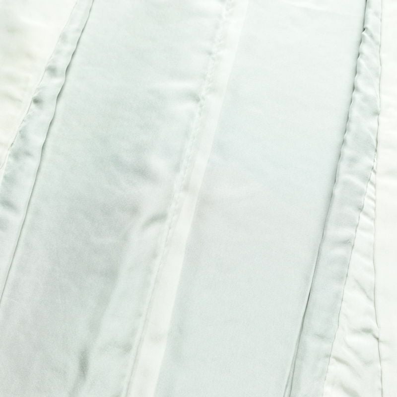 小紋 しつけ糸付き ポリエステル 古典柄 袷仕立て 身丈161.5cm 裄丈65cm 着物 緑・うぐいす色_画像17