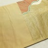 袋帯 清映彩薫風 六通柄 良品 フォーマル用 正絹 幾何学柄・抽象柄 金糸 帯 黄・黄土色_画像16