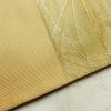 袋帯 清映彩薫風 六通柄 良品 フォーマル用 正絹 幾何学柄・抽象柄 金糸 帯 黄・黄土色_画像17
