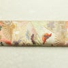 袋帯 六通柄 良品 フォーマル用 正絹 古典柄 箔 刺繍 金糸 帯 扇子 鶴 菊 多色使い_画像15