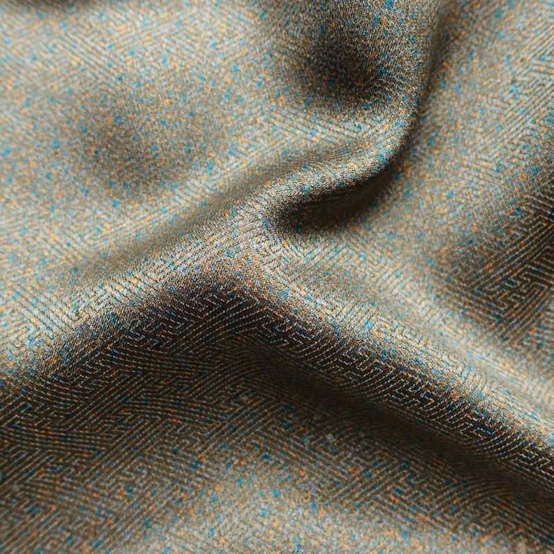 付け下げ 美品 綸子 正絹 その他の柄 袷仕立て 身丈159.5cm 裄丈65cm 一部しつけ糸付き 共八掛 フォーマル 着物 緑・うぐいす色_画像21