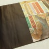 袋帯 六通柄 良品 フォーマル用 正絹 古典柄 箔 金糸 帯 茶_画像16