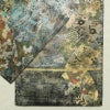 袋帯 六通柄 良品 フォーマル用 正絹 花柄 箔 金糸 帯 黒_画像14