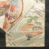 袋帯 詠歌清泉文 六通柄 フォーマル用 正絹 古典柄 箔 帯 クリーム_画像10
