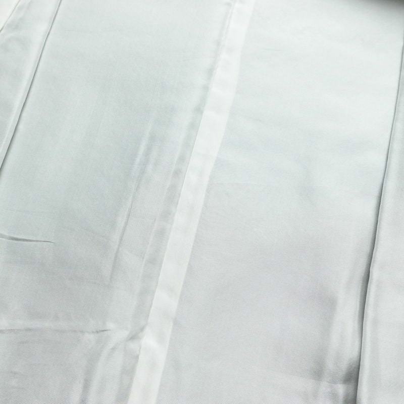 紬 良品 飛び柄 正絹 木の葉・植物柄 袷仕立て 身丈162cm 裄丈68.5cm 着物 緑・うぐいす色_画像18