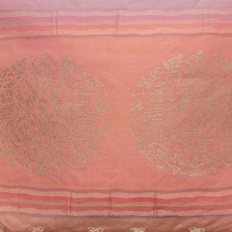 袋帯 六通柄 一般用 正絹 幾何学柄・抽象柄 帯 ピンク_画像2