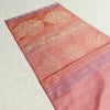 袋帯 六通柄 一般用 正絹 幾何学柄・抽象柄 帯 ピンク_画像16