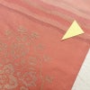 袋帯 六通柄 一般用 正絹 幾何学柄・抽象柄 帯 ピンク_画像17