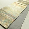 袋帯 六通柄 美品 正絹 風景柄 箔 金糸 帯 多色使い_画像8