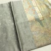 袋帯 六通柄 美品 正絹 風景柄 箔 金糸 帯 多色使い_画像16