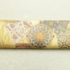 袋帯 六通柄 良品 フォーマル用 正絹 幾何学柄・抽象柄 箔 帯 菊 金・銀_画像15