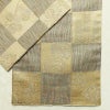 袋帯 六通柄 良品 フォーマル用 正絹 チェック・格子柄 金糸 帯 金・銀_画像12
